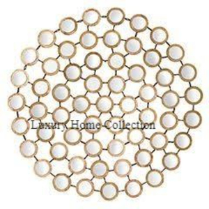 Forged Stylist Metal Bathroom <b>Hanging</b> <b>Mirror</b> Brown Color Decorative Style Restaurant and Hotel Wall Mounted <b>Mirror</b> Supplies - Product Image 6