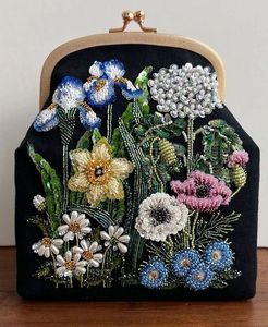 FANTAISIE BRODERIE UNIQUE SACS MEILLEUR Style Bohème Broderie Travail Main Embrayage Sacs À Main Perle Soirée Fantaisie Conception Doublure En Gros - Product Image 5