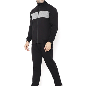 Ensemble de survêtements de sport pour hommes, 100% coton, respirant, séchage rapide, léger, 2 pièces, pour la course à pied, la salle de sport, l'entraînement, avec cordon de serrage - Product Image 3