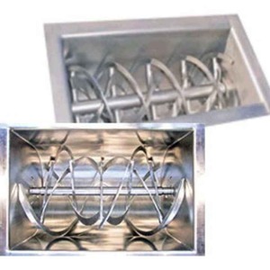 เครื่องปั่นแบบริบบิ้นให้ความร้อนพิเศษสำหรับเครื่องเทศแป้งเกลือและถั่วพร้อมกับปั๊มสกรูลำเลียงมอเตอร์ผสมขนาดใหญ่แกน - Product Image 1