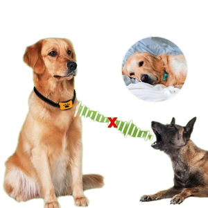 Bestseller wiederauf lad bares elektrisches Hunde rinden halsband Automatisch wasserdicht mehrfarbig anpassbar Kunststoff mit einstellbarer Empfindlichkeit - Product Image 2