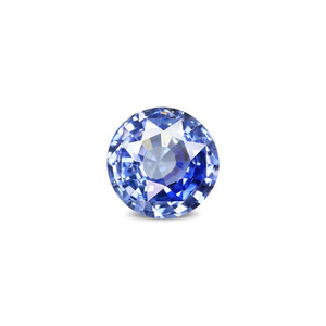 Zafiro Azul de 3.68 Quilates, Gema Natural Facetada, Color Azul Real Calibrado, Piedra Suelta Certificada por IGI, Pulido en Caliente, 10 mm - Product Image 1