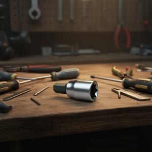 Chiavi a Bussola Esagonali Femmina da 1/4'' Cromate con Inserti Lucidati - Product Image 3