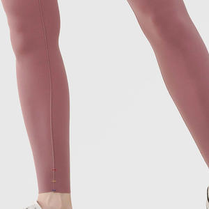 Custom Women Athletic Leggings OEM Stretchy Workout Pants Breathable Gym <b>Tights</b> Moisture Wicking - Product Image 3