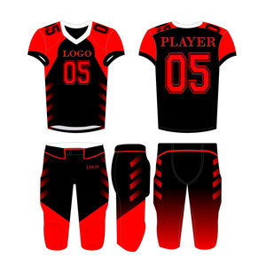 Uniforme de football américain 2025 de meilleure qualité à vendre Uniforme de football américain 100% en polyester - Product Image 3
