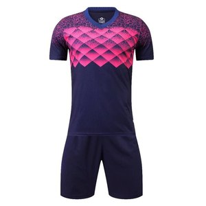 Camiseta de fútbol juvenil personalizada de alta calidad, nuevo uniforme de fútbol sublimado, logotipo de Club, diseño Reversible, conjuntos elegantes para - Product Image 2