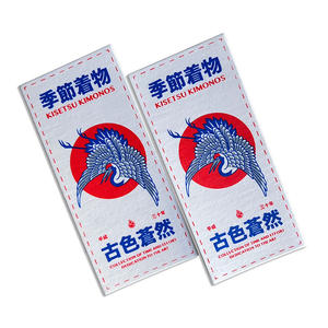 Top Quality Garment Label Tags Logo Sew on Clothing Tag Washable <strong>Fake</strong> Leather Patch Garment Leather for Clothing - Product Image 2