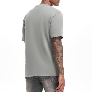 Camisetas de Verano para Hombre Hechas en Fábrica, 100% Algodón, Secado Rápido, Diseño Personalizado, Mangas Cortas, Corte Holgado, Cuello Redondo - Product Image 3