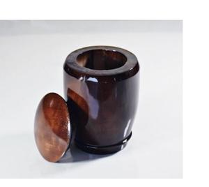 Wooden Jar Urn Beautiful for Human <b>Ashes</b> and <b>Pets</b> Medium <b>Keepsake</b> Unique Funeral Jar - Product Image 2