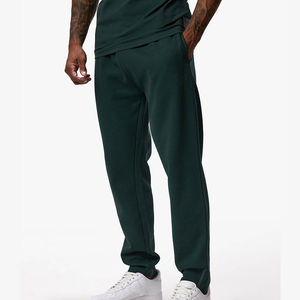 Derniers pantalons de survêtement baggy légers avec poches hommes décontracté coton mélangé Jogger Streetwear pantalons pour hommes droite rayée incurvée - Product Image 1