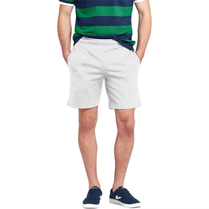 Pantalones cortos de lana de algodón de cintura media para hombre con cordón de secado rápido transpirable antiarrugas estilo callejero sólido impresión Digital - Product Image 1