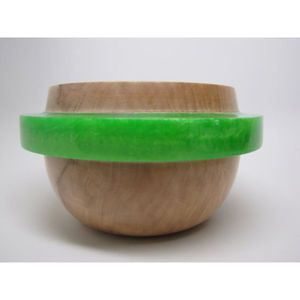 Bol de vaisselle alimentaire en résine et bois de haute qualité nouvelle conception forme et taille personnalisées bol de nourriture d'ustensiles de cuisine en bois - Product Image 4