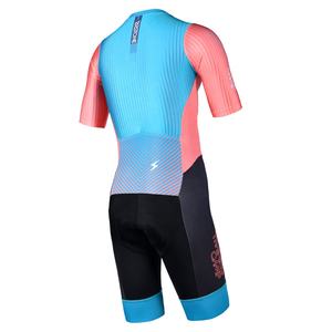 Vestiti da ciclismo imbottiti antiscivolo di nuovo stile <span class=keywords><strong>tuta</strong></span> in Spandex per bici da strada <span class=keywords><strong>Mtb</strong></span> a maniche corte senza cuciture - Product Image 2