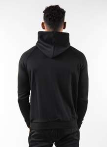 เสื้อสเวตเตอร์มีฮู้ดสำหรับผู้ชายชุดวอร์มผ้าคอตต้อนปักลาย - Product Image 4