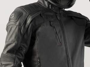 CAZADORA DE CUERO FXRG GRATIFY SLIM FIT COOLCORE SKULL - Product Image 3