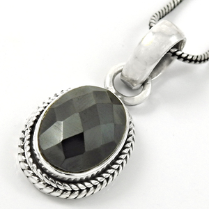 เครื่องประดับแฟชั่นผู้หญิงอัญมณีโลหะปืนสร้อยคอจี้ที่สวยงาม925เงินของขวัญสเตอร์ลิงผู้ผลิตขายส่ง - Product Image 2