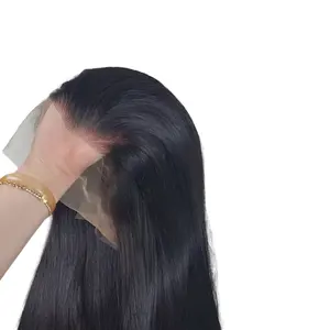 Perucas de cabelo cru vietnamita, melhor qualidade preta para mulheres 100% para cor completa 10-30 polegadas