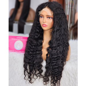 Vente en gros de perruques cheveux ondulés à l'eau 13x4 perruques frontales meilleures ventes de cheveux humains 100% des fournisseurs vietnamiens de cheveux ondulés bruts - Product Image 5