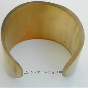 Gemelos de cuerno natural de lujo ecológico de alta calidad hechos a mano para regalo de boda y cumpleaños a precio muy barato por HF CRAFTS - Product Image 1