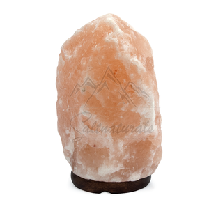 Lámparas de sal natural del Himalaya, purificador de aire de roca rosa, ayudante de respiración, Bombilla de mesa, lámpara de sal, 1-2 kg - Product Image 2