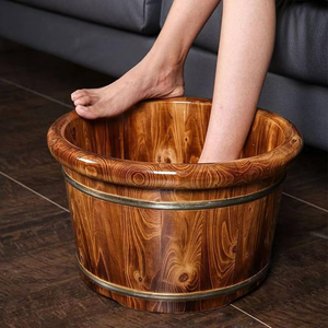 Cubeta de Madera para Pedicura de Alta Calidad, Estilo Clásico, Impermeable y Lavable, con Precio Competitivo al por Mayor - Product Image 4