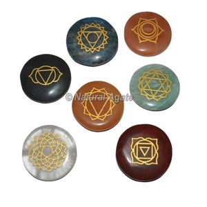 Khắc biểu tượng Chakra orgone kim tự tháp | đá Chakra orgonite Mặt dây chuyền ở mức giá tốt nhất | 7 Chakra thiết lập để chữa bệnh - Product Image 5