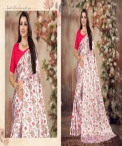 Sari Silk listo para usar fiesta India ropa de boda en precio al por mayor trabajo de bordado tradicional banarasi Khadi - Product Image 4