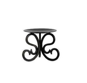 Soporte de portavelas de Navidad duradero dorado y negro de calidad superior de estilo Vintage de lujo de hierro hecho a mano moderno para decoración del hogar - Product Image 1