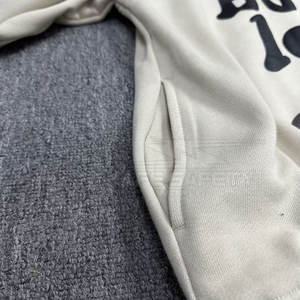 เสื้อฮู้ดพิมพ์ลายพัฟสีพื้นสำหรับฤดูหนาวกำหนดเองได้ - Product Image 5