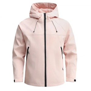 Chaqueta Cortavientos de Invierno para Hombre, Táctica, Impermeable, de Tejido Softshell, Ecológica y Transpirable, con Capucha Bordada - Product Image 1