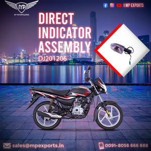 Producto Indio de Alta Calidad, LUZ DIRECCIONAL TRASERA DERECHA (CL) DJ201207 para Bajaj Platina al Precio Más Bajo - Product Image 2