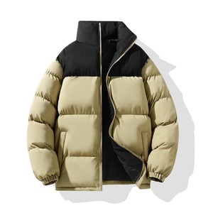 Chaqueta de hombre, Chaqueta de algodón gruesa hinchada de invierno, chaquetas acolchadas transpirables de temporada de invierno al por mayor - Product Image 4