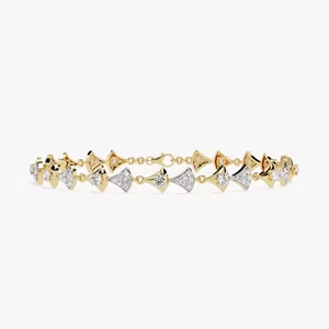 El mejor tenis de diamante Moissanite para mujer para pulsera en plata 949/10K/14K oro blanco joyería fina brazaletes - Product Image 6