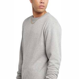 Customized 380g Heavyweight Crew Neck <b>Men's</b> Sweatshirts 100% Cotton Casual Basics <b>Hoodies</b> & Sweatshirts for Winter for Sale - Product Image 5