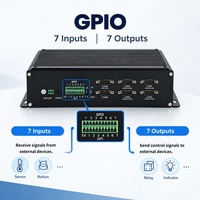 HelorPC Mini PC Intel Core I5 I7 CPU Dengan 2 LAN 6 COM Konektor Daya 4-Pin Aviation GPIO DDR5 untuk IoT Industri yang Berat