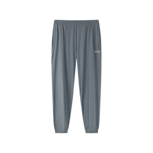 กางเกงขายาวผู้ชาย ERKE ผ้าฝ้าย 100% ทรงครอป ซิปจีบ รุ่น XL น้ำหนักเบา สี Charcoal รหัสสินค้า-11225202092-101 - Product Image 1