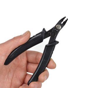 Herramienta de extensión de cabello de anillo Micro Nano de acero de alto carbono multifuncional alicates de prensado de cuentas para queratina - Product Image 1