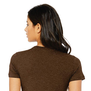 Suave algodón liso diseñador mujer camiseta venta al por mayor en blanco Slim Fit cuello redondo manga corta Mujer camiseta personalizada Color y tamaño TE - Product Image 6