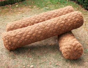 Bûches de coco écologiques 100% naturelles en fibre de coco brun naturel 3-5 ans de durée de conservation pour le contrôle de l'érosion des sols Agriculture Vietnam - Product Image 1