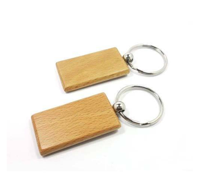 Porte-clés personnalisé en bois uni Accessoires Logo Design élégant Artisanat Porte-clés en bois Meilleurs cadeaux à utiliser - Product Image 4