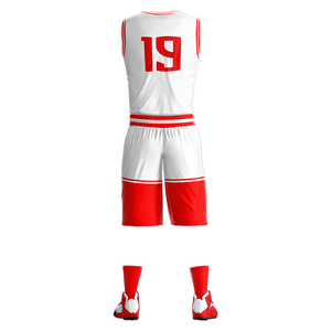 Uniforme de sport réversible pour jeunes du collège américain Maillot de basket-ball de qualité supérieure Fabricant de vêtements de basket-ball d'été - Product Image 5
