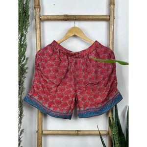 <b>Boho</b>-Stil Herren Boxershorts Aus Seidenmischung Kurz Geschnittene Nachtwsche Loungewear Und Strandbekleidung Mit - Product Image 1