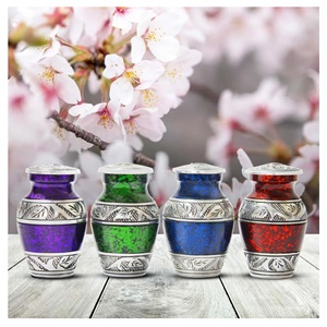 Urne de cercueil élégante de qualité supérieure Nouvelle urne souvenir tendance de haute qualité pour les cendres humaines et la crémation d'animaux domestiques - Product Image 5