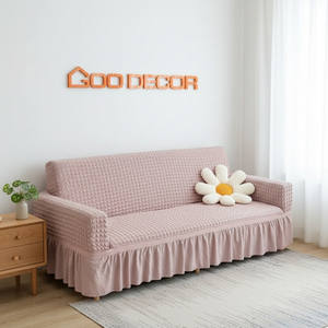 Housse de canapé extensible à bon prix, 3 places, anti-poussière, fabriquée au Vietnam, directement de l'usine, pour la décoration intérieure - Product Image 6