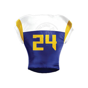 Uniforme de football américain personnalisé, léger avec manches courtes, respirant, grande taille, nouveau style, couleur personnalisée - Product Image 4