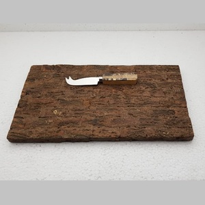 Planche à découper en bois et résine avec couteau, cadeau de mariage, durable, réutilisable, 2 cm d'épaisseur, rectangulaire, planche à fromage en bois - Product Image 3
