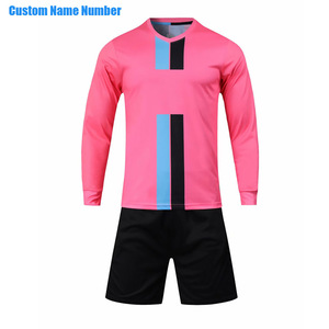 ผู้ผลิตชุดฟุตบอลแบบกำหนดเอง OEM คุณภาพสูง น้ำหนักเบา พิมพ์ลายด้วยความร้อน ชุดเสื้อและกางเกงขาสั้น ระบายอากาศ แห้งเร็ว - Product Image 5
