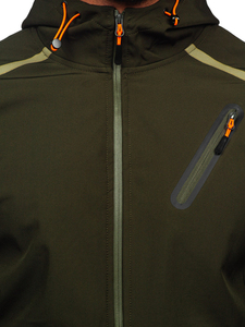 Logotipo personalizado Ropa de trabajo al aire libre Uniforme Soft Shell Impermeable a prueba de viento Windbreaker Poliéster Chaqueta Softshell de invierno - Product Image 4