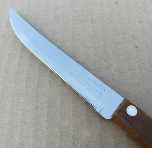 Cuchillo de Cocina Multiusos de 5'' para Cortar Carne, Verduras y Frutas, con Mango de Madera, en Oferta - Product Image 4