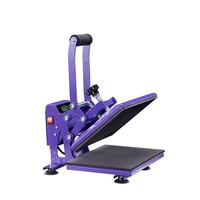Machines de presse à chaud pneumatiques intelligentes de format A4 pour la sublimation, transfert thermique, tapis de souris, t-shirt, machine d'impression de logo personnalisée